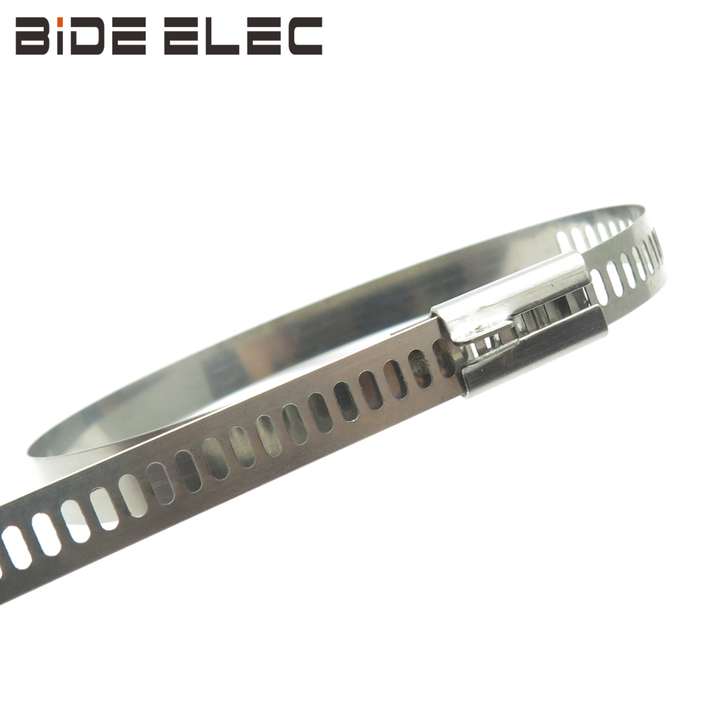 MLT-7多勾式白钢不锈钢阶梯扎带