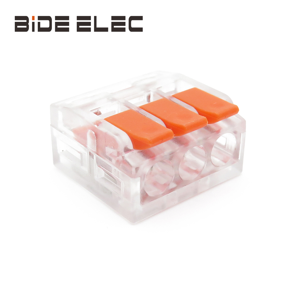 LT-413三位万能电线连接器接线端子100个/盒