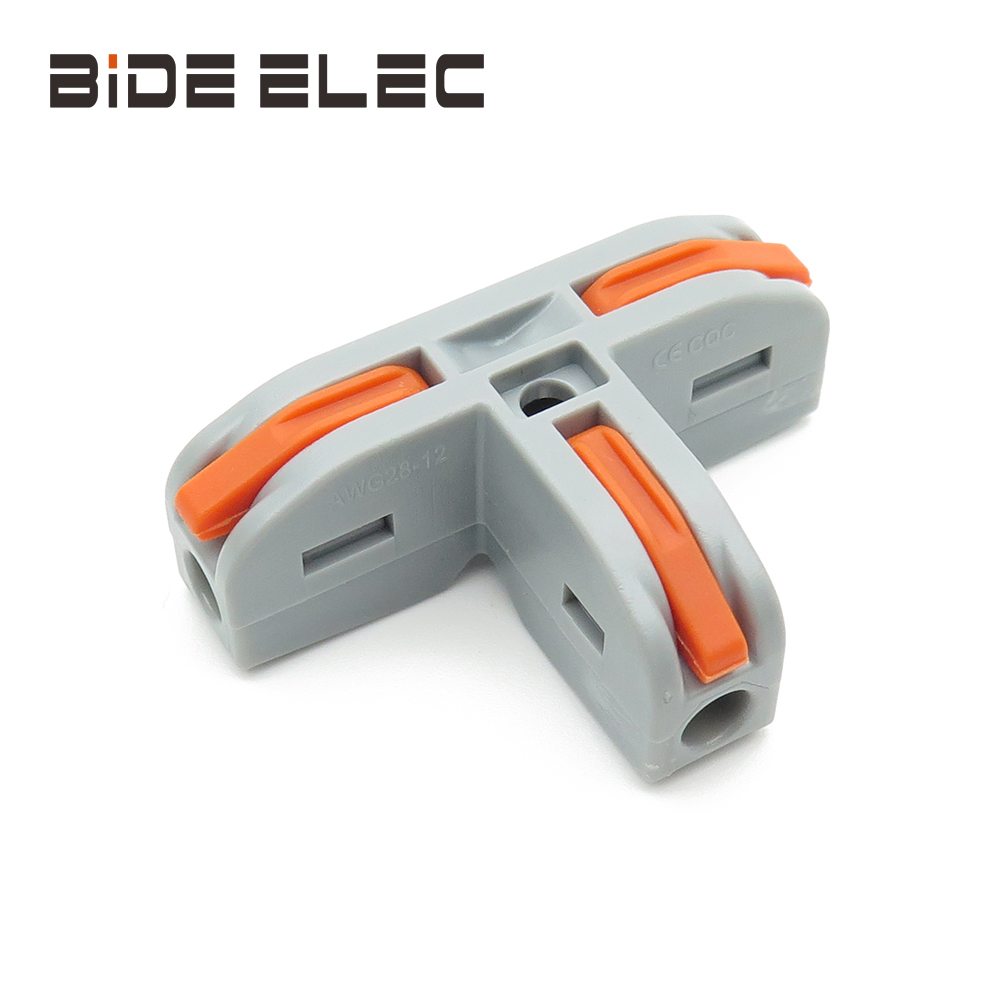 PCT-112G一进二出T型万能连接器