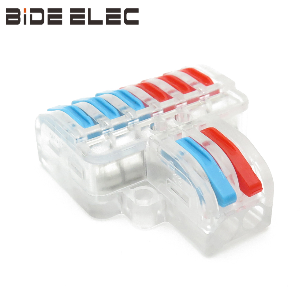 LT-623T透明4平方可固定式分线接线端子