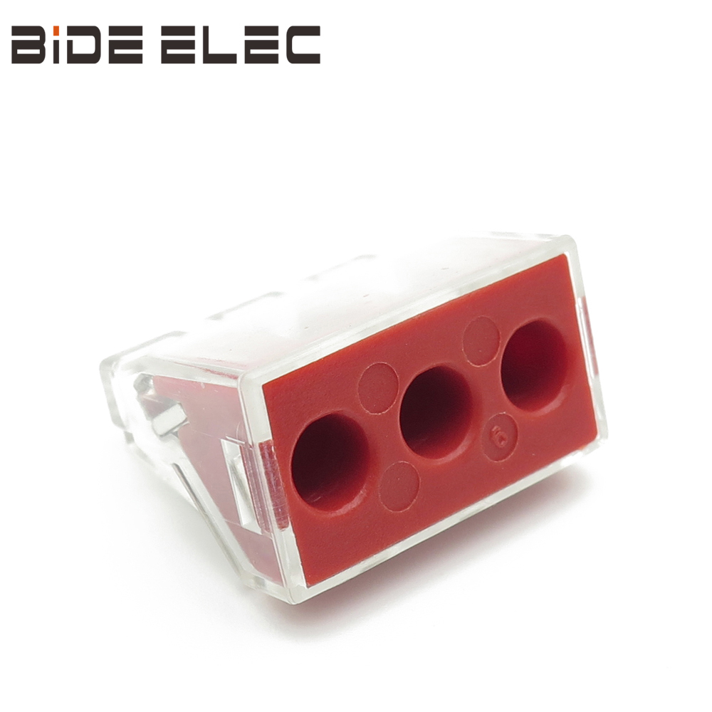 PCT-103D三孔大功率接线盒用电线连接器