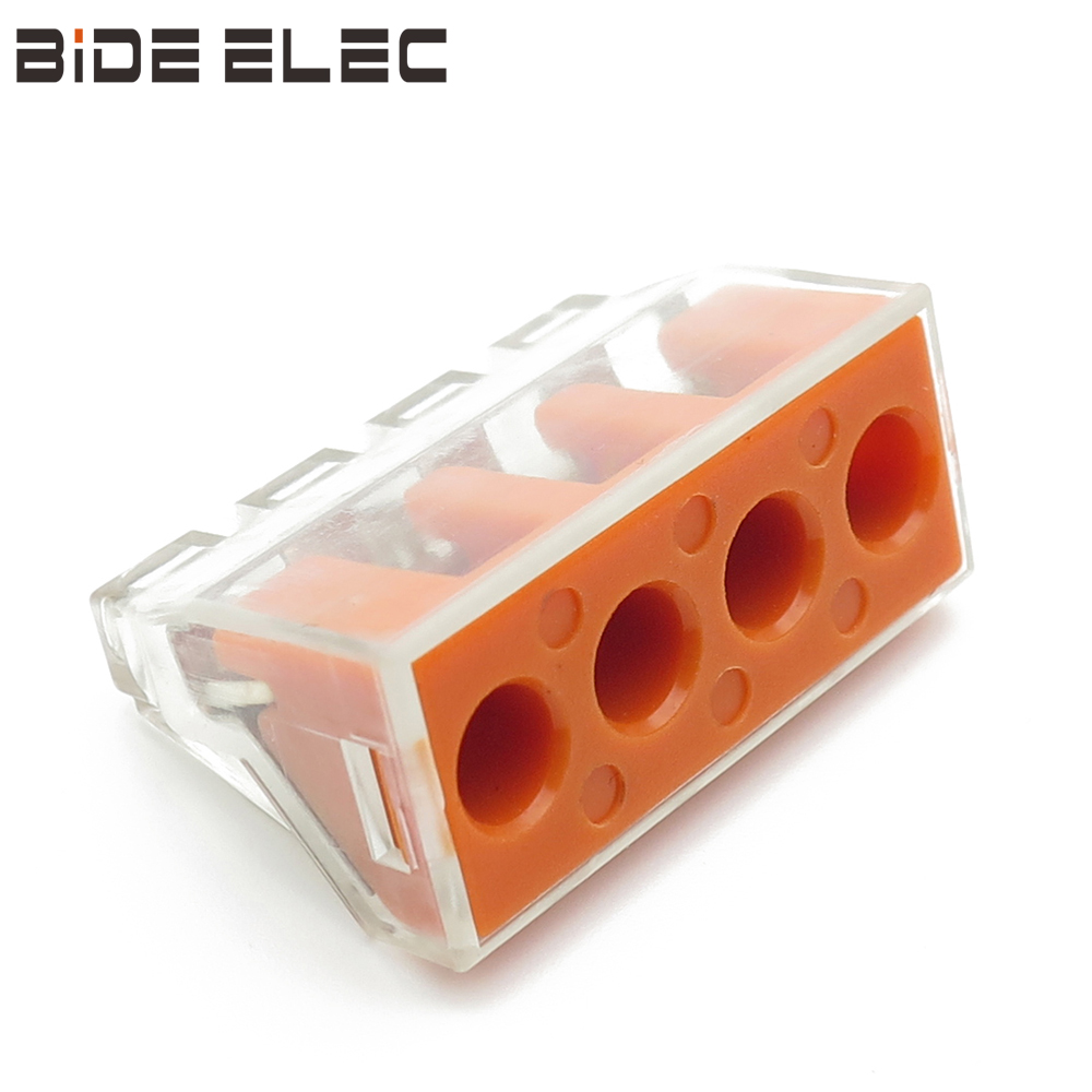 PCT-104D四孔大功率接线盒用电线连接器