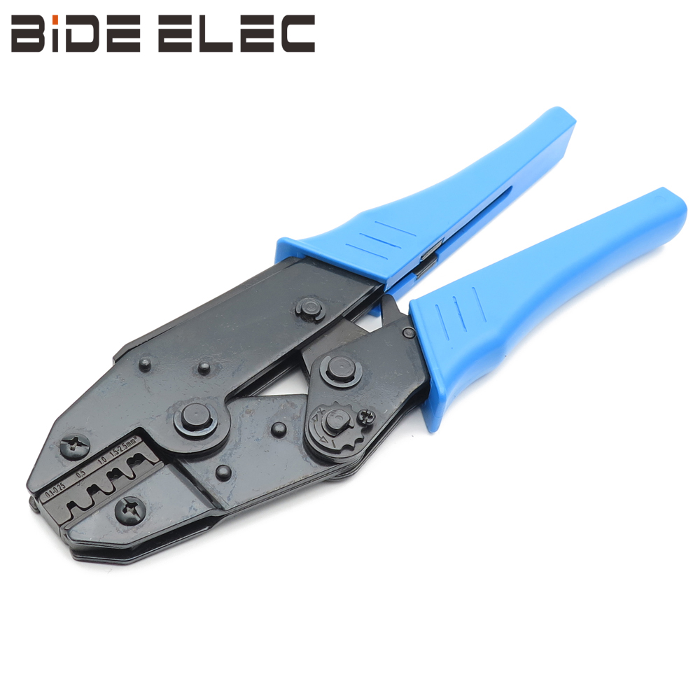 LS-03A棘轮非绝缘开放式插簧端子压线钳