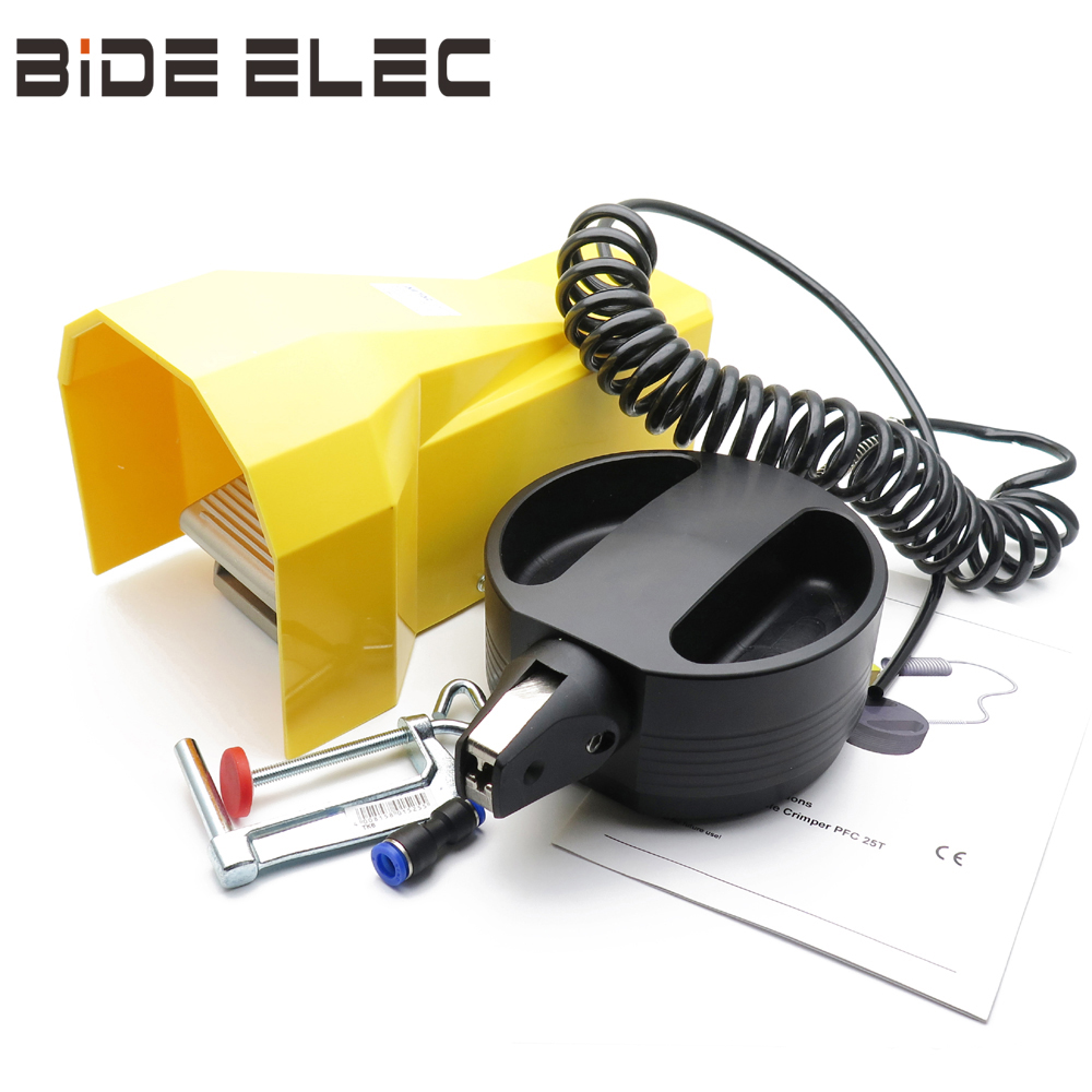 PFC-25T台式气动欧式针管形端子压线钳