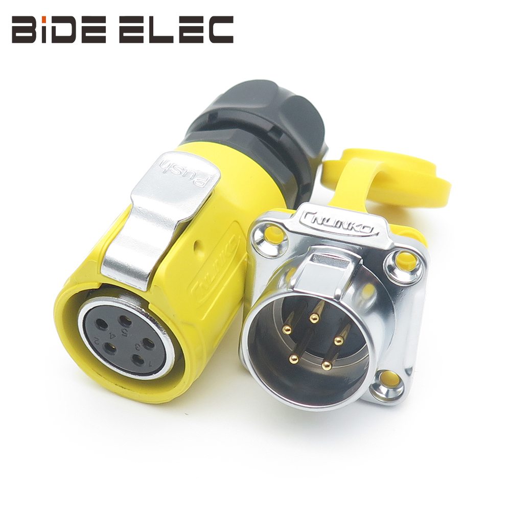 凌科Cnlinko LP-20 5芯反装电源航空防水连接器