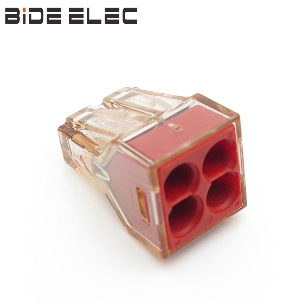 万可WAGO773-604四孔接线盒连接器接线端子