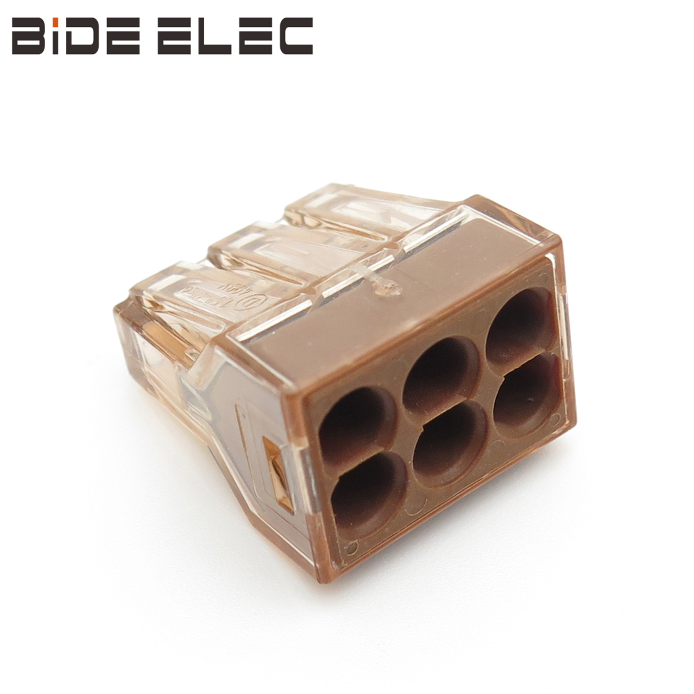万可WAGO773-606六孔接线盒连接器接线端子