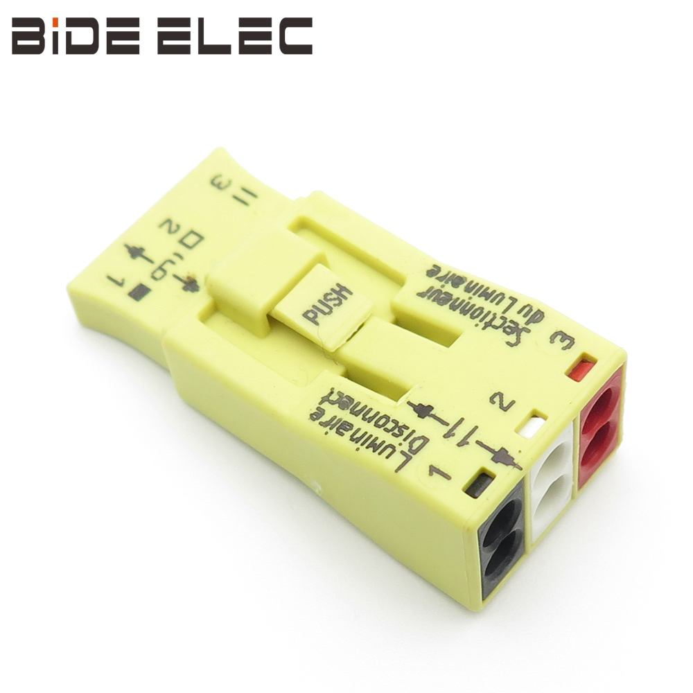 万可WAGO873-903三级照明器具用可分断连接器